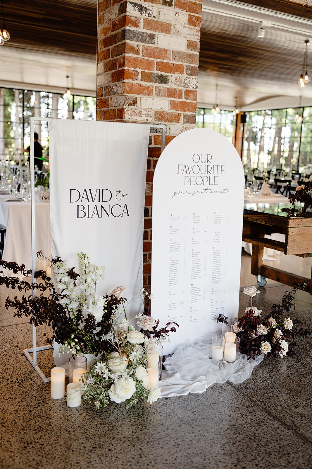 Custom Cloth Welcome Sign