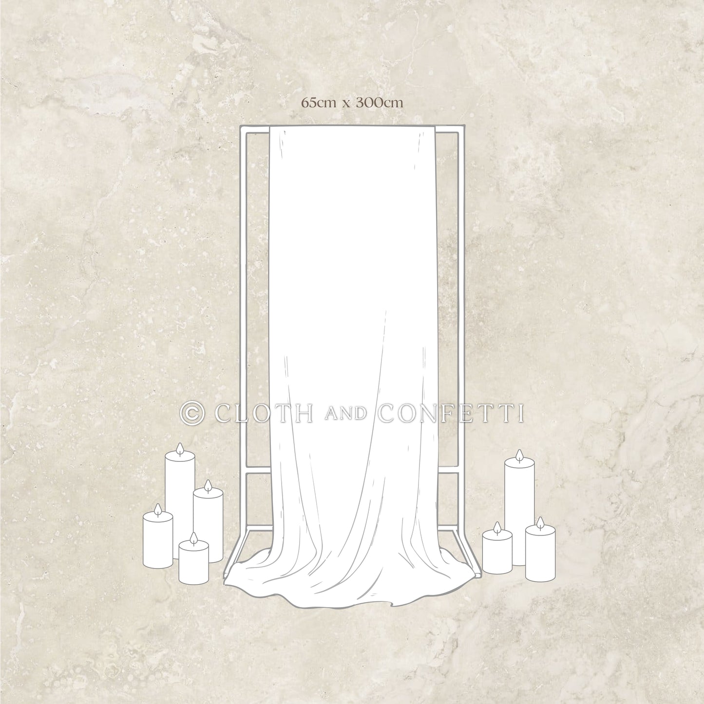 Custom Cloth Seating Chart