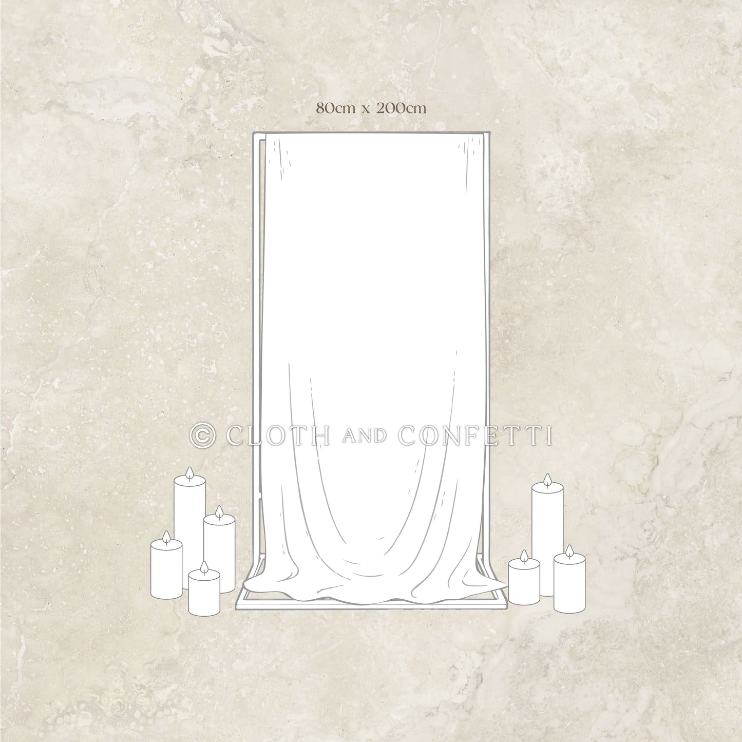 Custom Cloth Seating Chart