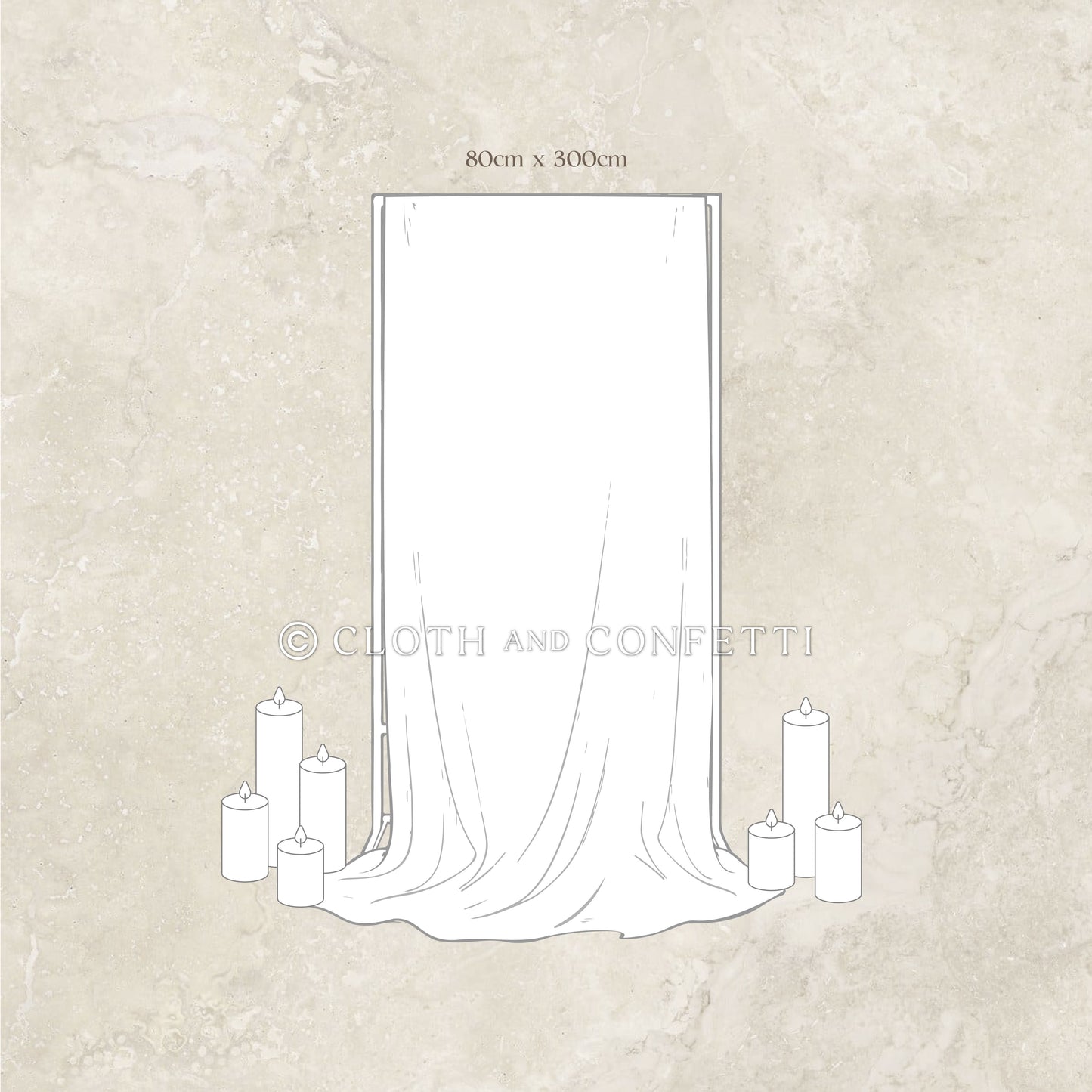 Custom Cloth Seating Chart