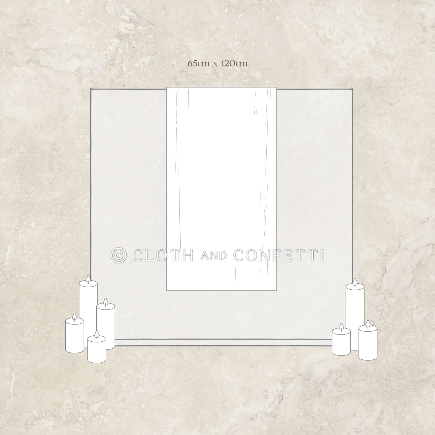 Custom Cloth Bar Menu Sign