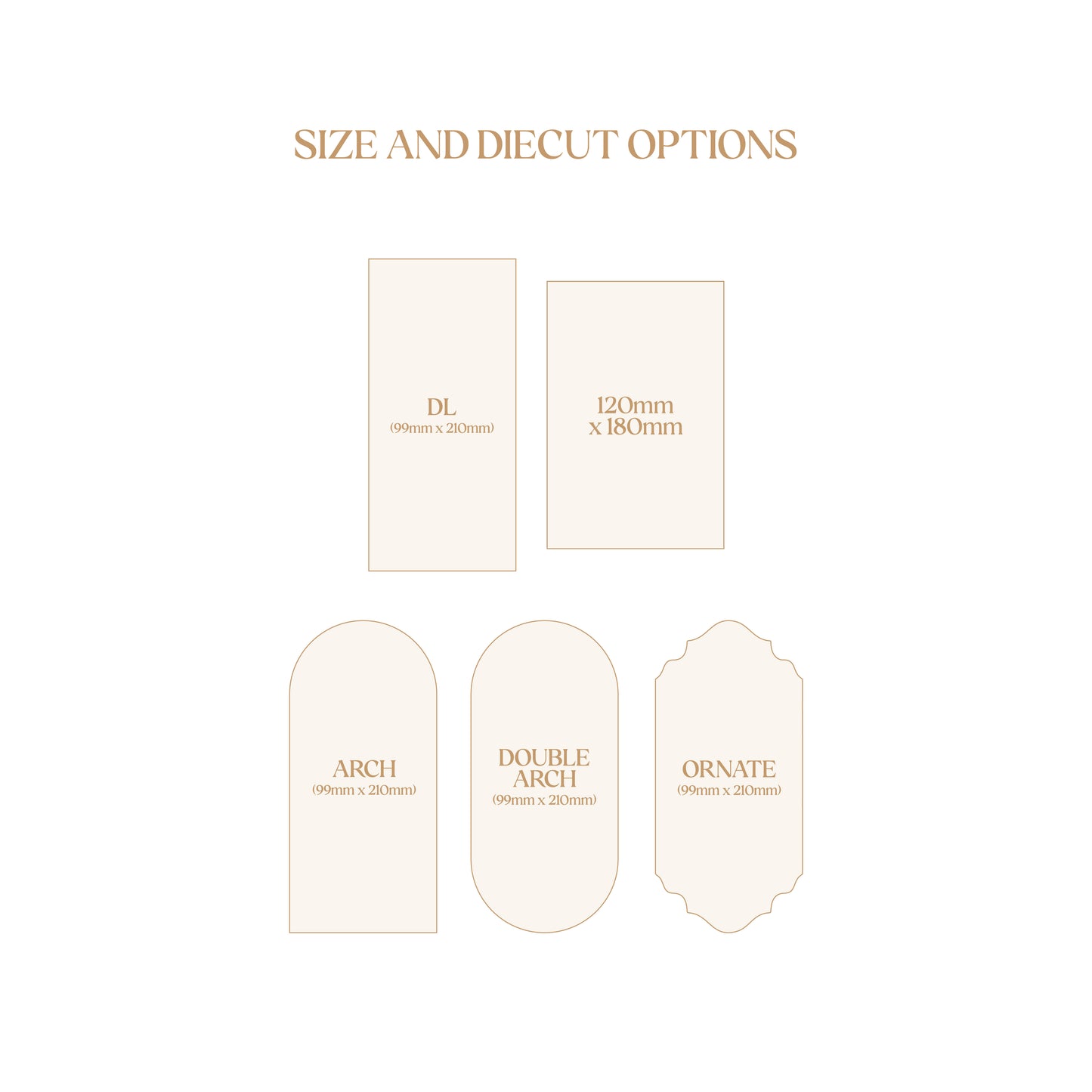 Classica Menu Card