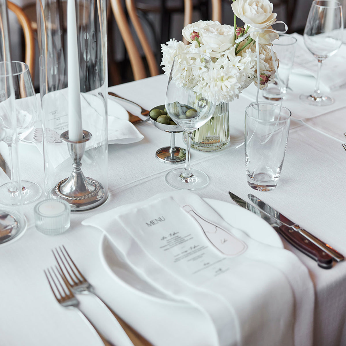 Custom Cloth Menu