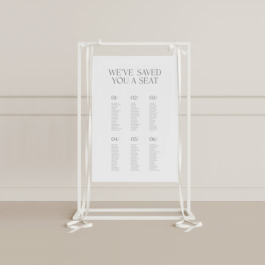 Classica Board Seating Chart